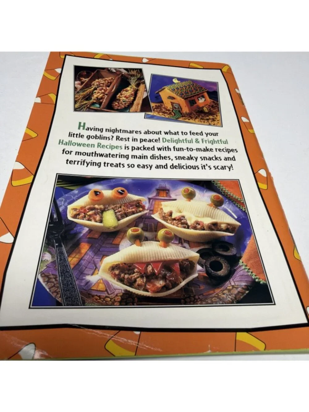 Halloween Food Fun Crafts Lot of 5 Mini Cookbook Recipes Snack Books See Photos